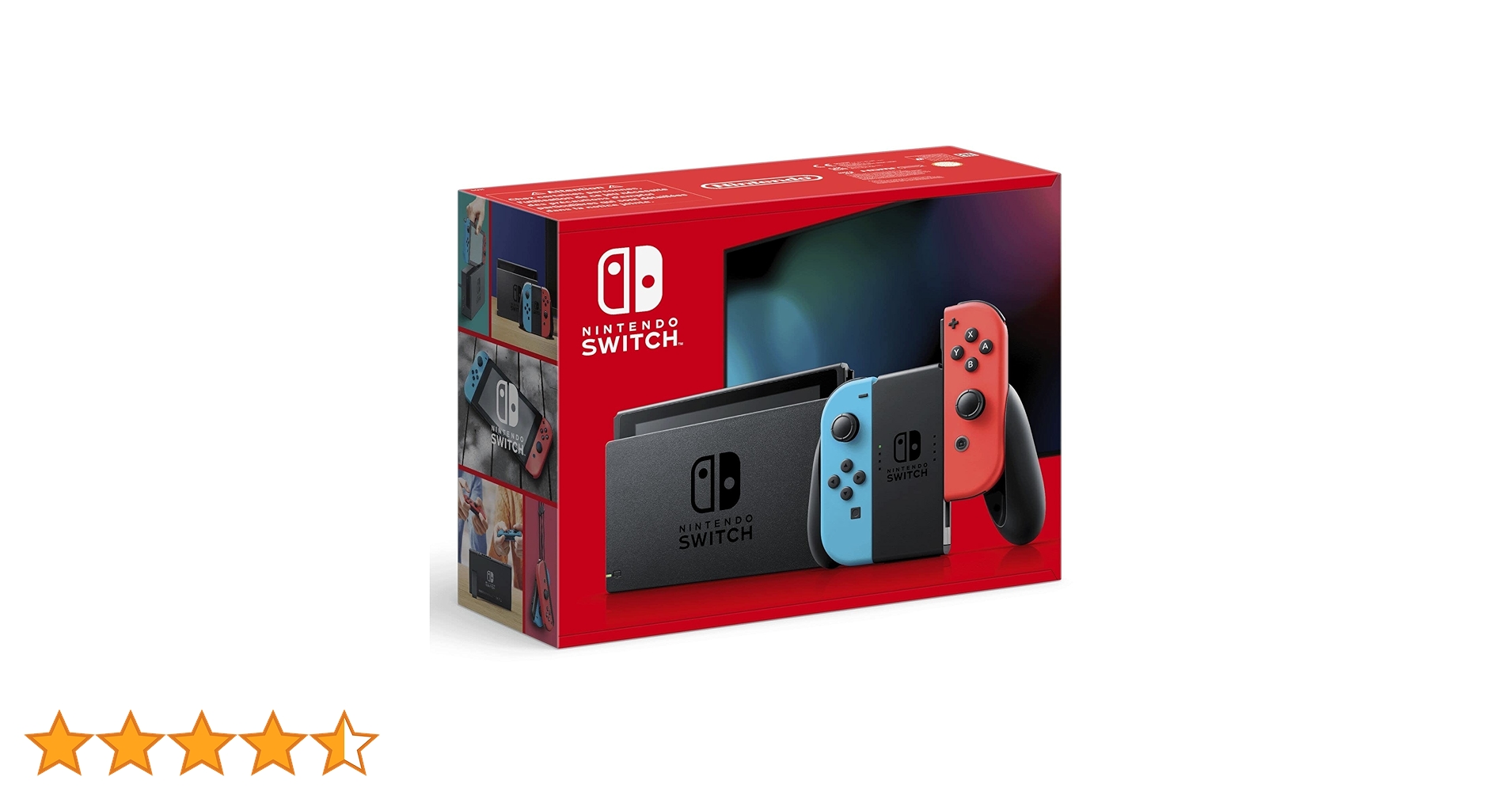 ニンテンドースイッチ Switch Console 1.1 Neon Blue/Neon Red NEW : Amazon.pl: Gry wideo